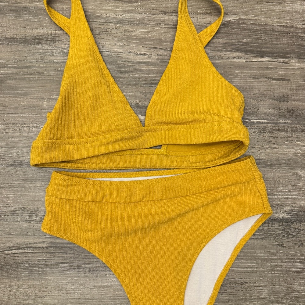 ZAFUL High Waist Bikini Set (Size Small)